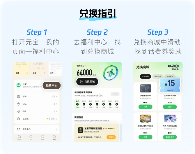 兑换指引